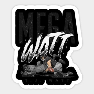 T.J. Watt Pittsburgh Mega Watt Sticker